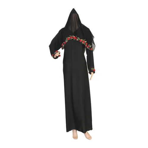 Fancy flower burkha manufacturing in Gujrat