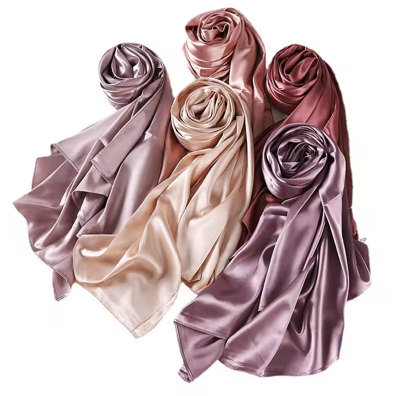 Imported Malaysian satin scarfs suppliers