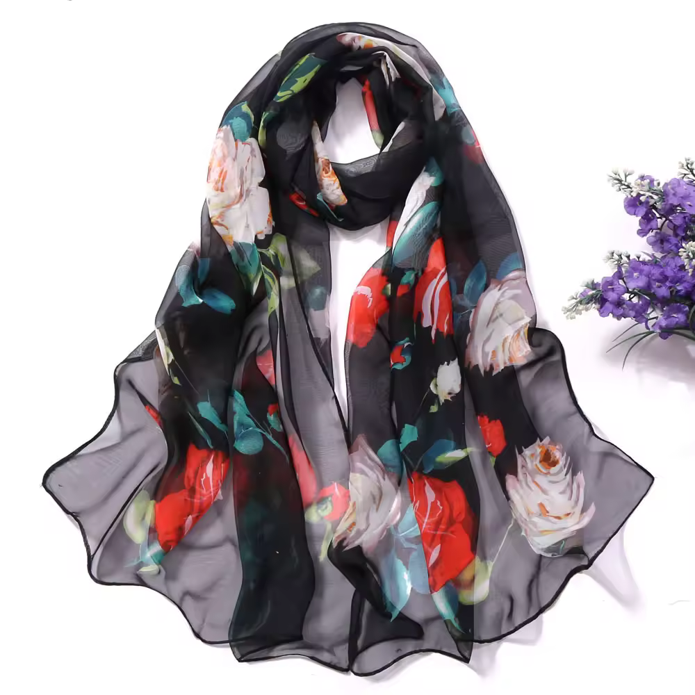 Printed georgette hijabs wholesaler 