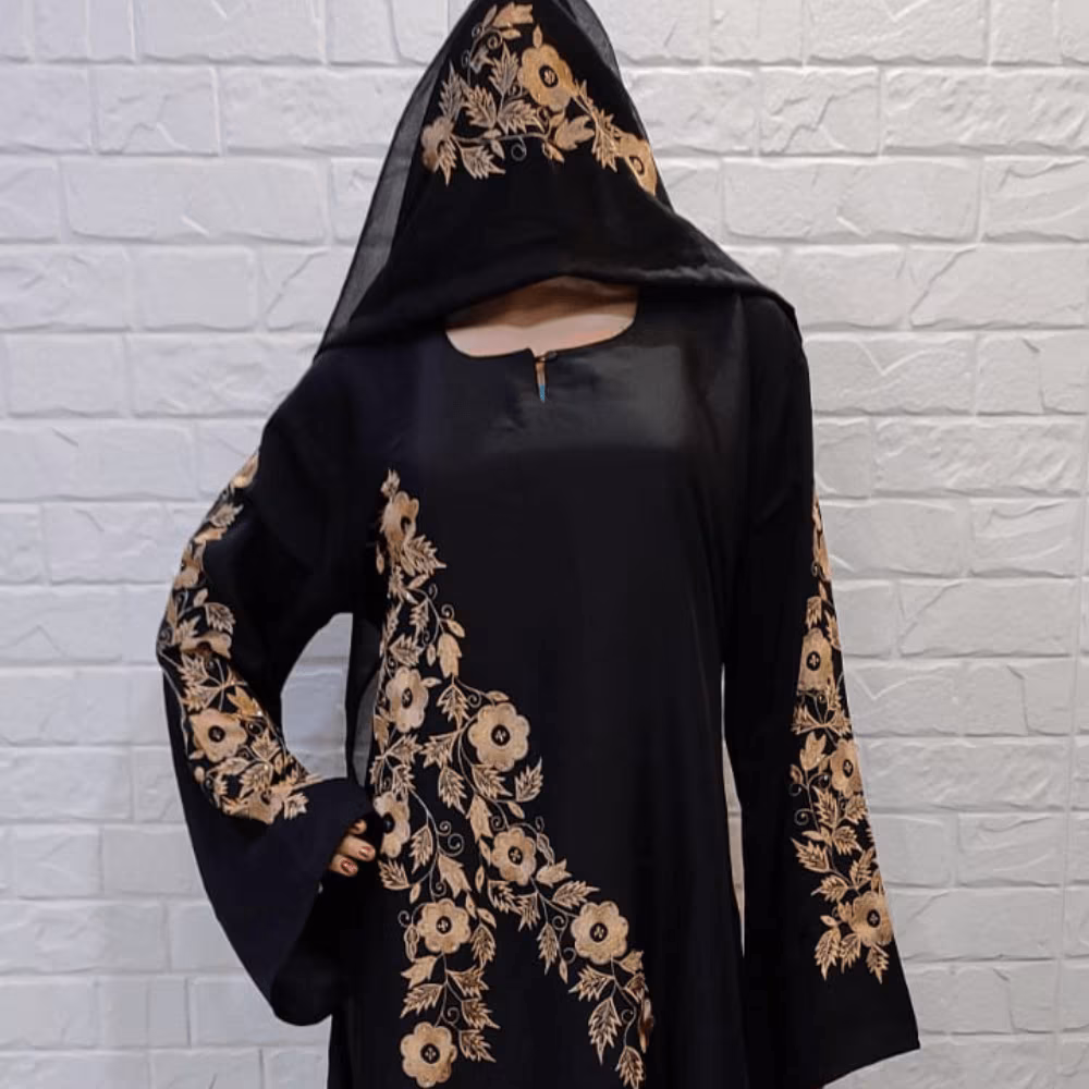 Fancy flower burkha manufacturing unit