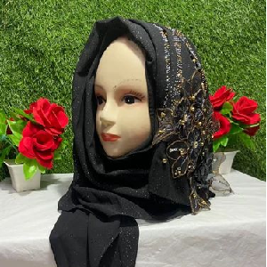 Women Black Islamic Hijab
